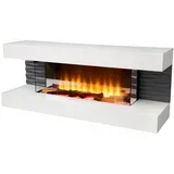 Kamin, električni, 2000W, LED svjetlo, daljinski upravljač - FKK 10