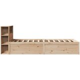vidaXL Okvir kreveta bez madraca 75 x 190 cm od masivne borovine | shoptok.hr