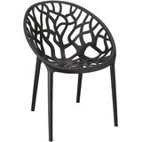 Jumi stol albero, plastika, črna, (22065374) | Shoptok.si