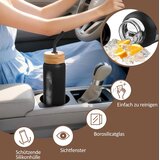 HYDRAGLAZIC 600 ml steklenica iz stekla z dvema pokrovoma | Shoptok.si