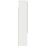  Kopalniška ogledalna omara s polico Bela 50 x 14,5 x 70 cm, (5000233312) | Shoptok.si