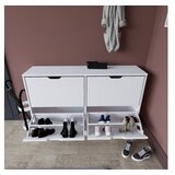 Hanah home Stalak za cipele Duru 1600-50, 120,5x79,2x30 cm, Bijela | Eponuda.ba