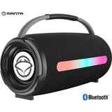 Manta zvučnik BT 5.3, 20W, FM radio, LED RGB, baterija, ručka, crni SPK140GO!!!, (5902510691479) Cijene