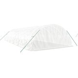  Staklenik s čeličnim okvirom bijeli 60 m² 12 x 5 x 2,3 m | shoptok.hr
