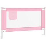  Sigurnosna ograda za dječji krevet ružičasta 120x25 cm tkanina | shoptok.hr