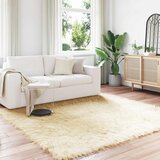  Tepih od umjetne ovčje kože TAFALLA Krem 240 x 240 cm Poliester | shoptok.hr