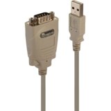 Lindy 42844 serijski kabel Bela 1 m | Shoptok.si