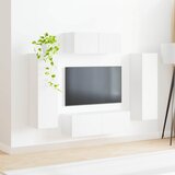  Set TV komoda 3 kom. Bijelo Konstruirano drvo | shoptok.hr