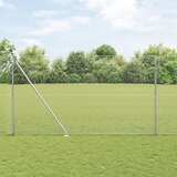 vidaXL varjena ograja z 13 sidrnimi klinčki 1.6x25 m cinkano jeklo | Shoptok.si