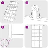  Klizna vrata zlatna 102,5x205 cm prozirno staklo ESG i aluminij | shoptok.hr