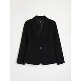 Sinsay Slim fit žaket s ukrasnim gumbima Slike