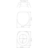 Wenko WC deska s počasnim zapiranjem Sindia – Wenko | Shoptok.si