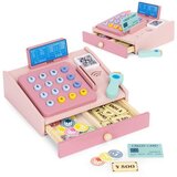 ECO TOYS Drvena blagajna 3 god+, roza | shoptok.hr