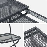  Vrtni set za objed 9 pcs Antracit 212 x 90 x 76 cm - 8-mjesta | shoptok.hr