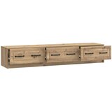 TV ormar Hrast artisan 147 x 34,5 x 27 cm Konstruirano drvo | Eponuda.com