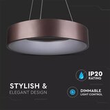  LED prigušiva luster na sajli LED/20W/230V | Eponuda.com
