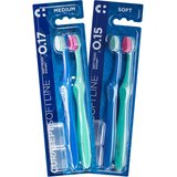 Curasept Softline 0.15 Soft 2pack zobna ščetka 2 kos | Shoptok.si