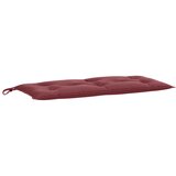  Jastuci za vrtnu klupu 2 kom Crvena vina 100x50x7 cm tkanina | Eponuda.com