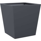 vidaXL Vrtno korito 2 kosa antracit 40x40x40 cm jeklo | Shoptok.si