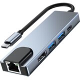 TECH-PROTECT V3-HUB ADAPTER 5V1 SIV ZA PRENOSNIK, RAČUNALNIK, USB, HUB, (22070861) Cene