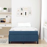  Krevet s opruga kutije Plava 120 x 200 cm tkanina | shoptok.hr