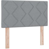  Boxspring krevet s madracem Svjetlosiva 80 x 200 cm Tkanina | shoptok.hr