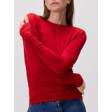 Reserved Bluza s naborima - crvena | shoptok.hr