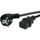 Value Omrežni kabel z ozemljitvenim kontaktom - IEC320-C19 16A\, črn\, 3 m 19.99.1553 tok priključni kabel črna 3.00 m, (20414943) | Shoptok.si