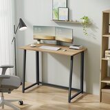  Moderan Sklopivi Računalni Stol - Sonoma / Crne Noge | shoptok.hr