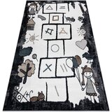 RugsX Preproge Preproga FUN Hop za otroke, igra v 80x150 cm Črna | Shoptok.si