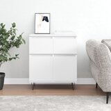  Komoda bijela 60 x 35 x 70 cm od konstruiranog drva | shoptok.hr