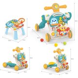 Woopie 4 u 1 guralica za bebe - plavo-žuta | shoptok.hr