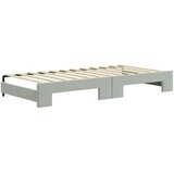 Dnevni krevet na razvlačenje svjetlosivi 90 x 200 cm baršunasti | shoptok.hr