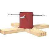  Stalak za božićno drvce 1.73 Crvena 50 x 50 x 16 cm | shoptok.hr