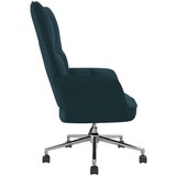  Stol za sproščanje moder žamet, (20934624) | Shoptok.si