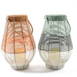 Mhome Laterna z LED svečo h30cm / več barv / kovina, plastika, (5000197929) | Shoptok.si