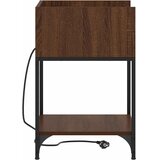  Noćni ormar 2 pcs Smeđi hrast 40 x 40 x 61 cm Konstruirano drvo | shoptok.hr