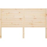  Uzglavlje za krevet 126 x 4 x 100 cm od masivne borovine | shoptok.hr