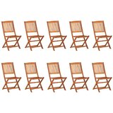 vidaXL 11-dijelni vrtni blagovaonski set od masivnog drva bagrema | shoptok.hr
