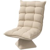  Naslonjač za čitanje okretni izgled lana 62 cm x 70 cm x 95 cm bež Cijene