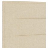  Podesivi krevet s madracem s uzglavljem 2 kom. Krem Tkanina - Krem 180 x 200 cm Dizajn linija | shoptok.hr