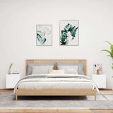 vidaXL Stenske TV omarice 2 kosa bele 40,5x30x40 cm inženirski les | Shoptok.si