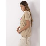 Calimera T-shirt-CLM-TS-1019.79-camel | Shoptok.si