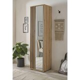CARRYHOME GARDEROBNA OMARA črna, hrast artisan | Shoptok.si