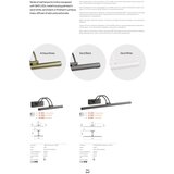  Redo 01-3469 - LED svetlo za slike IKON LED/7,3W/230V 29,5 cm CRI 92 crna | Eponuda.com