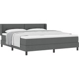  Krevet s opruga kutije Tamno siva 200 x 180 cm tkanina | shoptok.hr
