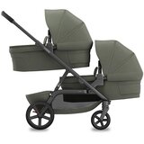 Redsbaby NUVO 2 Twin dječja kolica za blizance 2u1, Sage | shoptok.hr