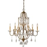 Elstead Lighting Elstead Valentina Lestenec s 6 lučmi, bronasta površina, E14, (22099612) | Shoptok.si