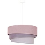  Duolla - Luster na sajli TRIO 1xE27/15W/230V Ø 45 cm ružičasta/siva/bela | Eponuda.com
