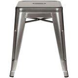 MID.YOU TABURE, kovina platinaste barve | Shoptok.si